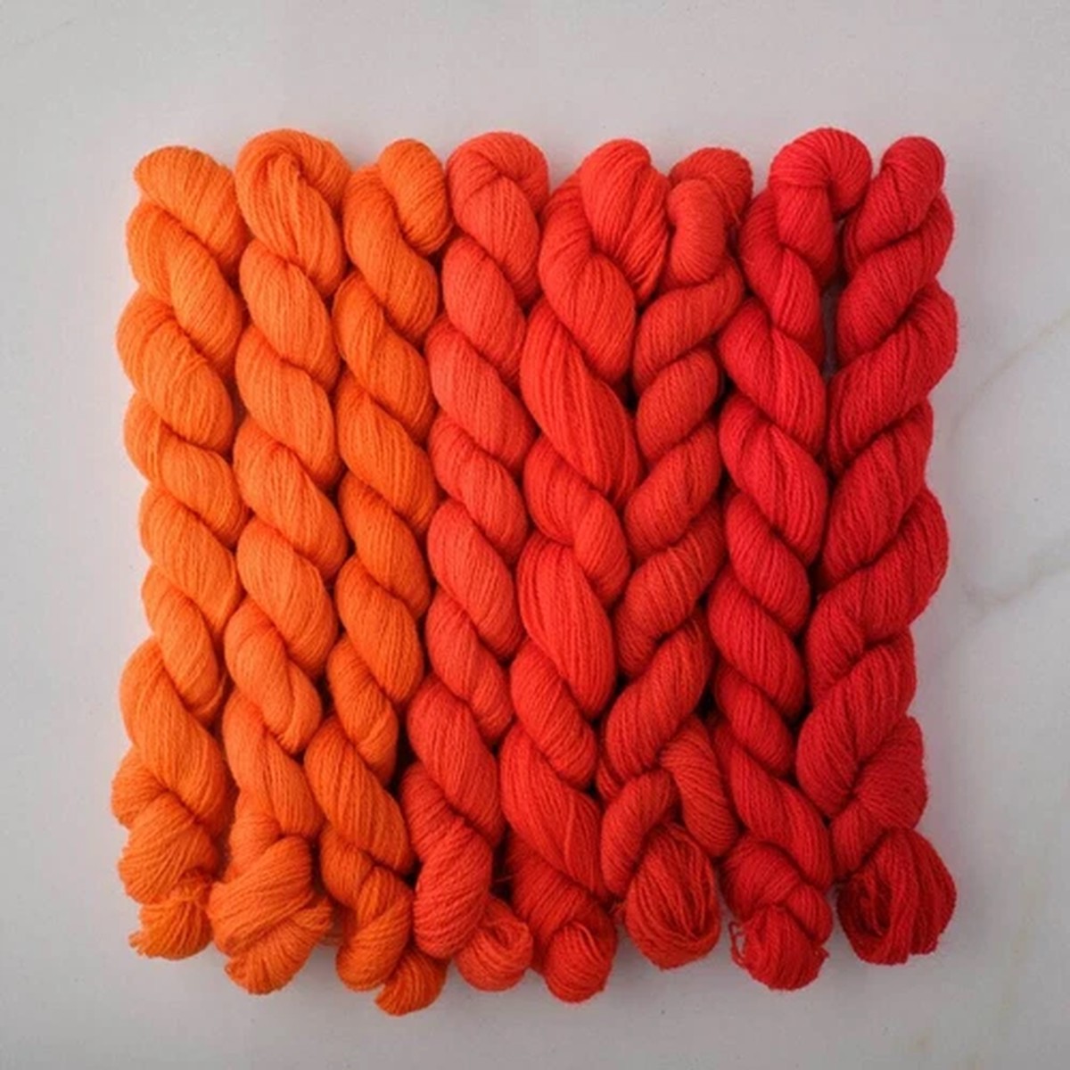 Appletons Crewel and Tapestry Wool Yarn Orange Red