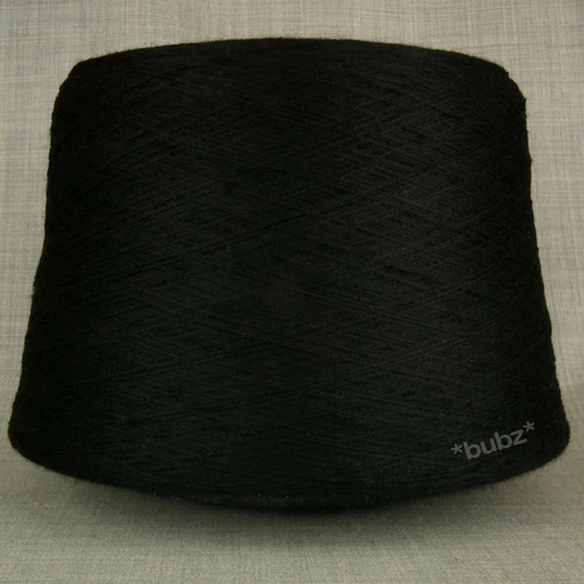 LARGE 1,000g CONE BLACK 2/30s YARN 1 2 PLY HIGH BULK INDUSTRIAL KNITTING MACHINE