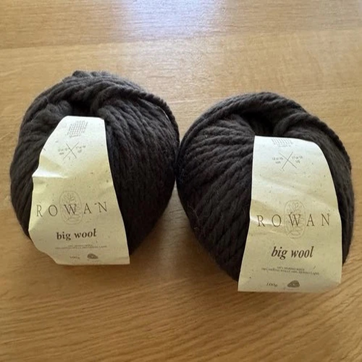 Two Balls Rowan Big Wool Yarn