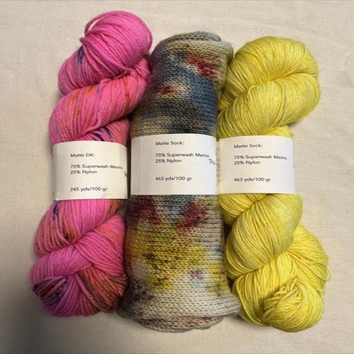 Destash Yarn Valkyrie Fibers lot of 3