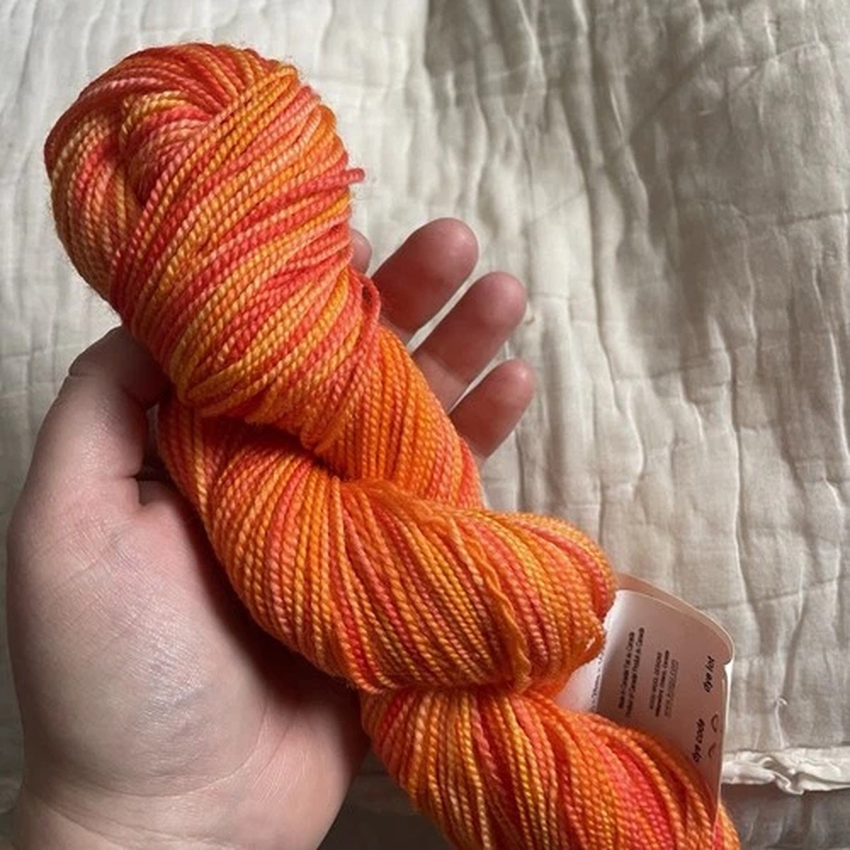 Koigu KPPPM 100% Merino Wool Yarn Orange Variegated