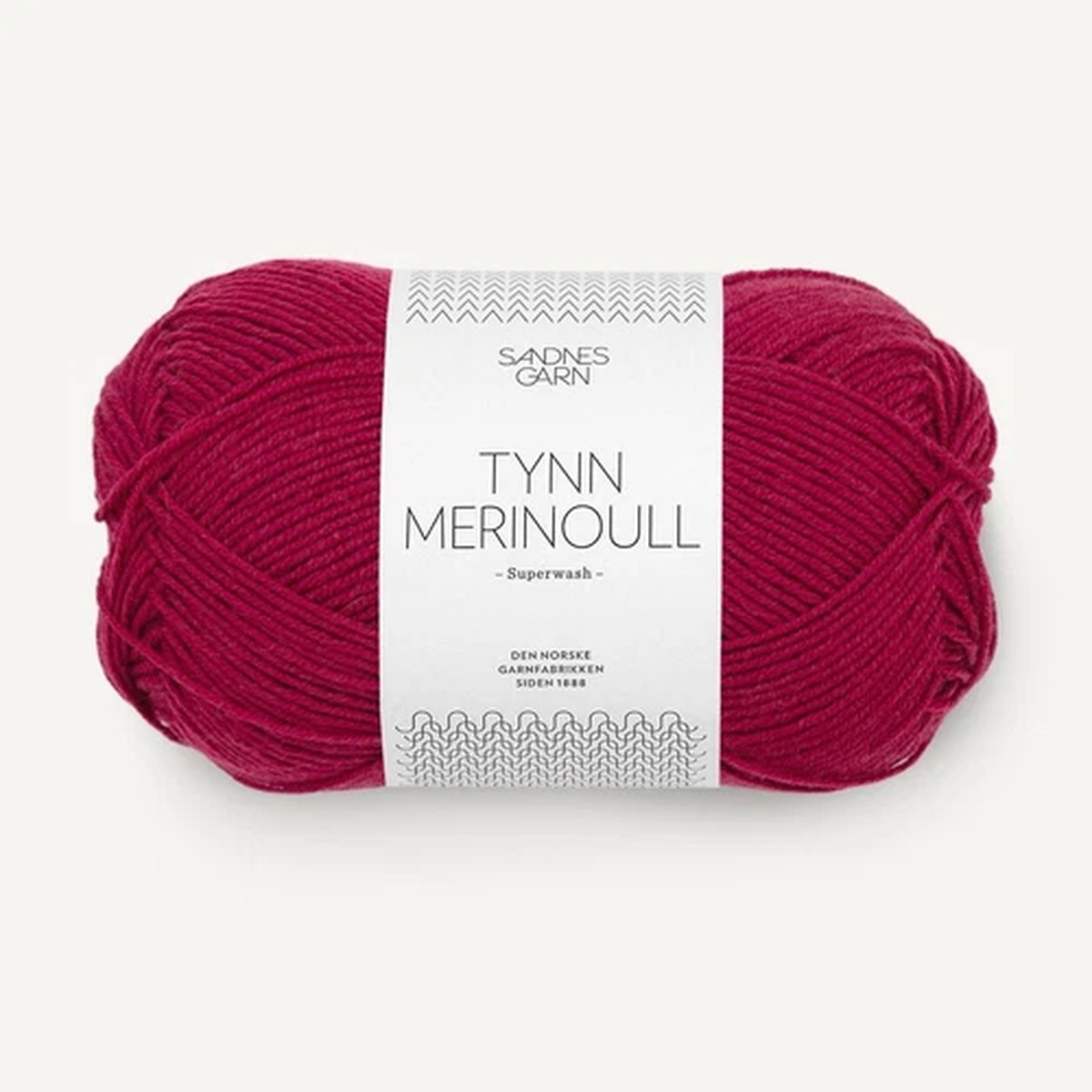Thin Merino Wool by SANDNES GARN - RUMBA RED (4255) - 50 g / approx. 175 m Wool