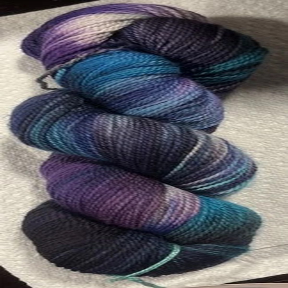 Three Irish Girls Yarn Inc.: Finley Fingering - Maleficent