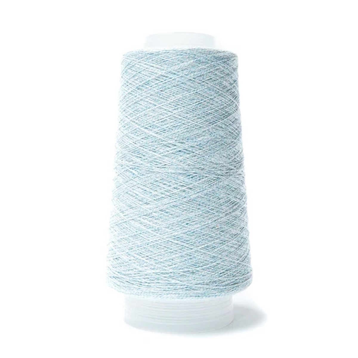 100G PALE BLUE / WHITE TWIST 2/50NM 100% FINE COTTON YARN LATTE/2222