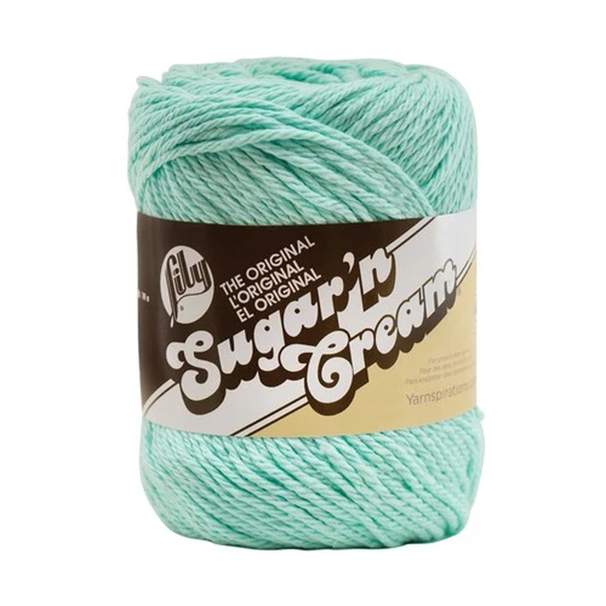 Lily Sugar n Cream 2.5 oz Cotton Yarn Beach Glass Worsted Weight 120 Yards
