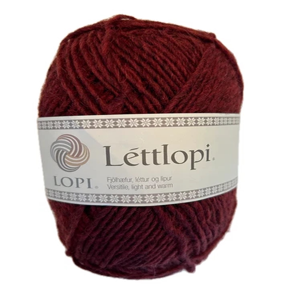 Lot of 6 Balls of LETTILOPI 9431, Brick Heather, Wool. aran
