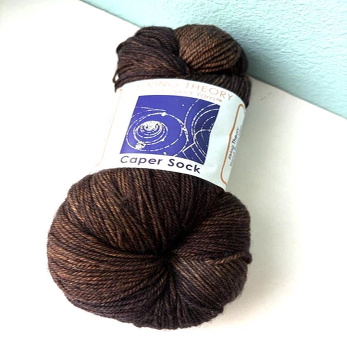 String Theory - CAPER SOCK - JAVA - Merino/Cashmere/Nylon - Hand Dyed 400 yds