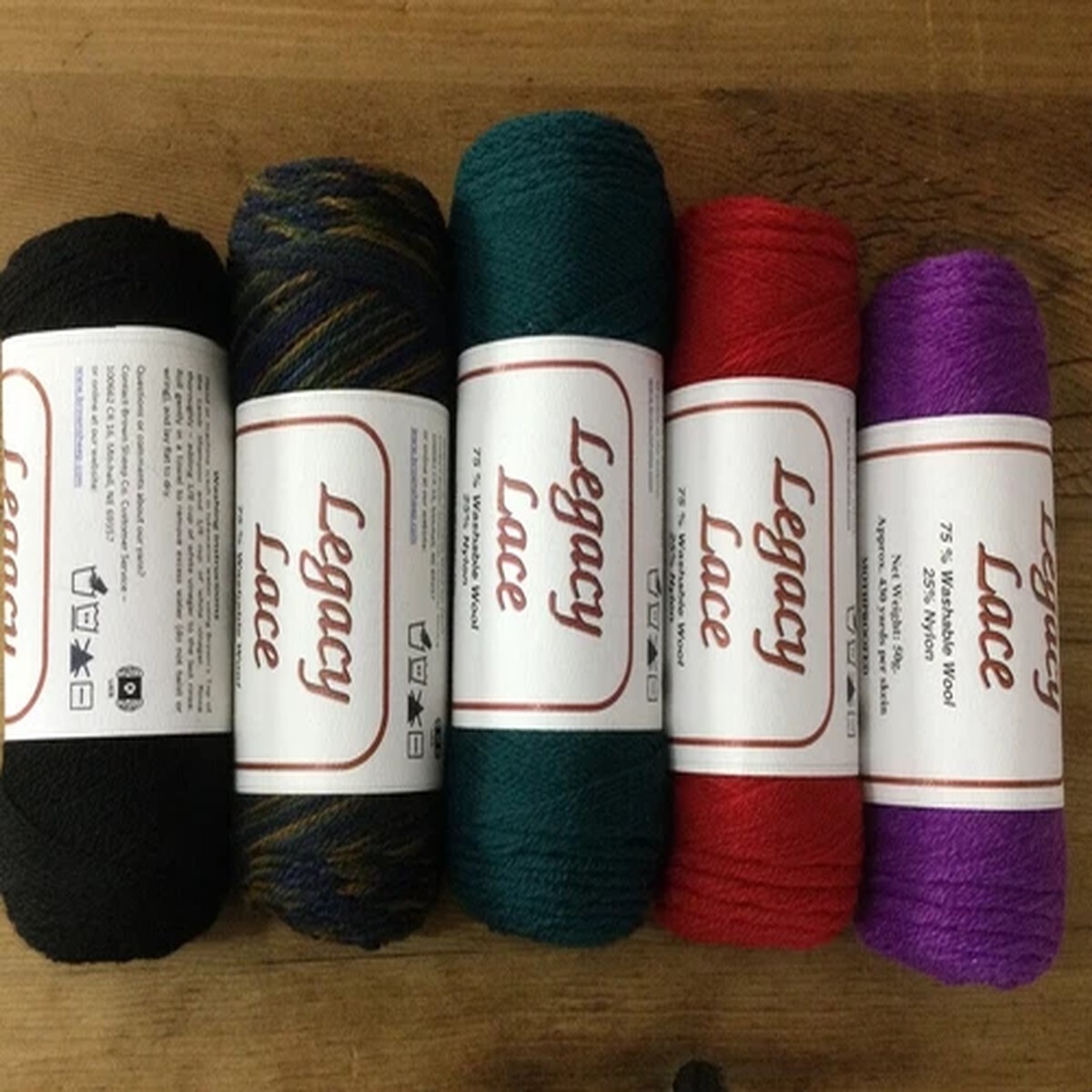 Brown Sheep Co. Yarn *Legacy Lace Washable Wool * variety each **FREE SHIPPING**
