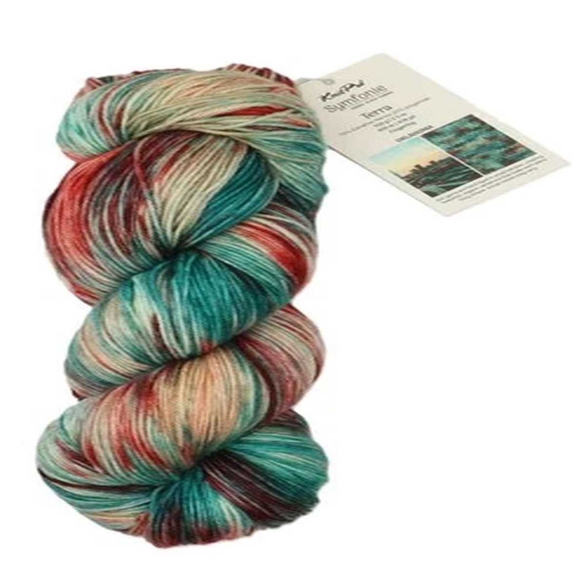 KnitPro Symfonie Premium Merino & Polyamide Sock Yarn| Terra Variegated Oklahoma