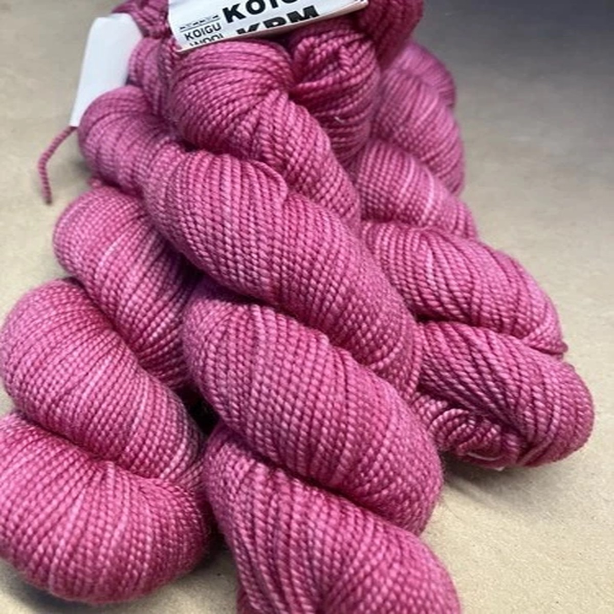 Skein Koigu KPM Yarn 175 Yards Fingering Color 2233 Pink