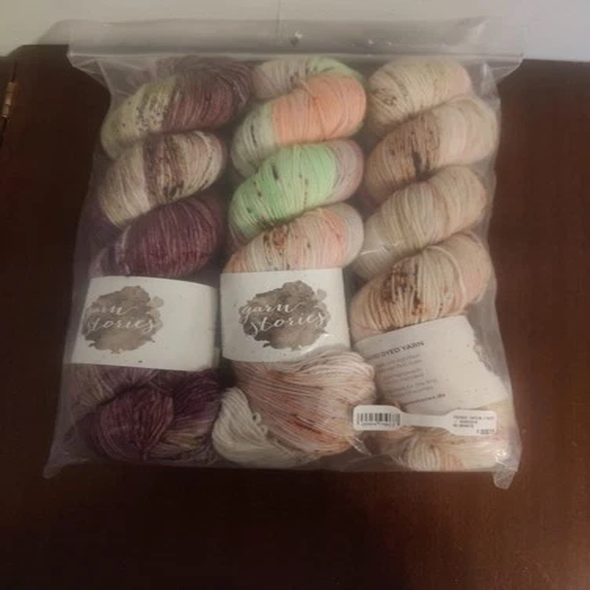 Yarn Stories 3 Skeins Paid Garden Glimmer