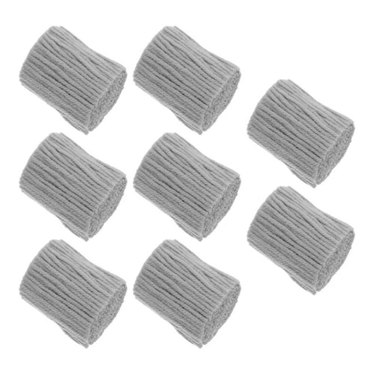 8 Rolls Crochet Carpet Yarn for Tufting Rugs Latch Hook Wool Precut