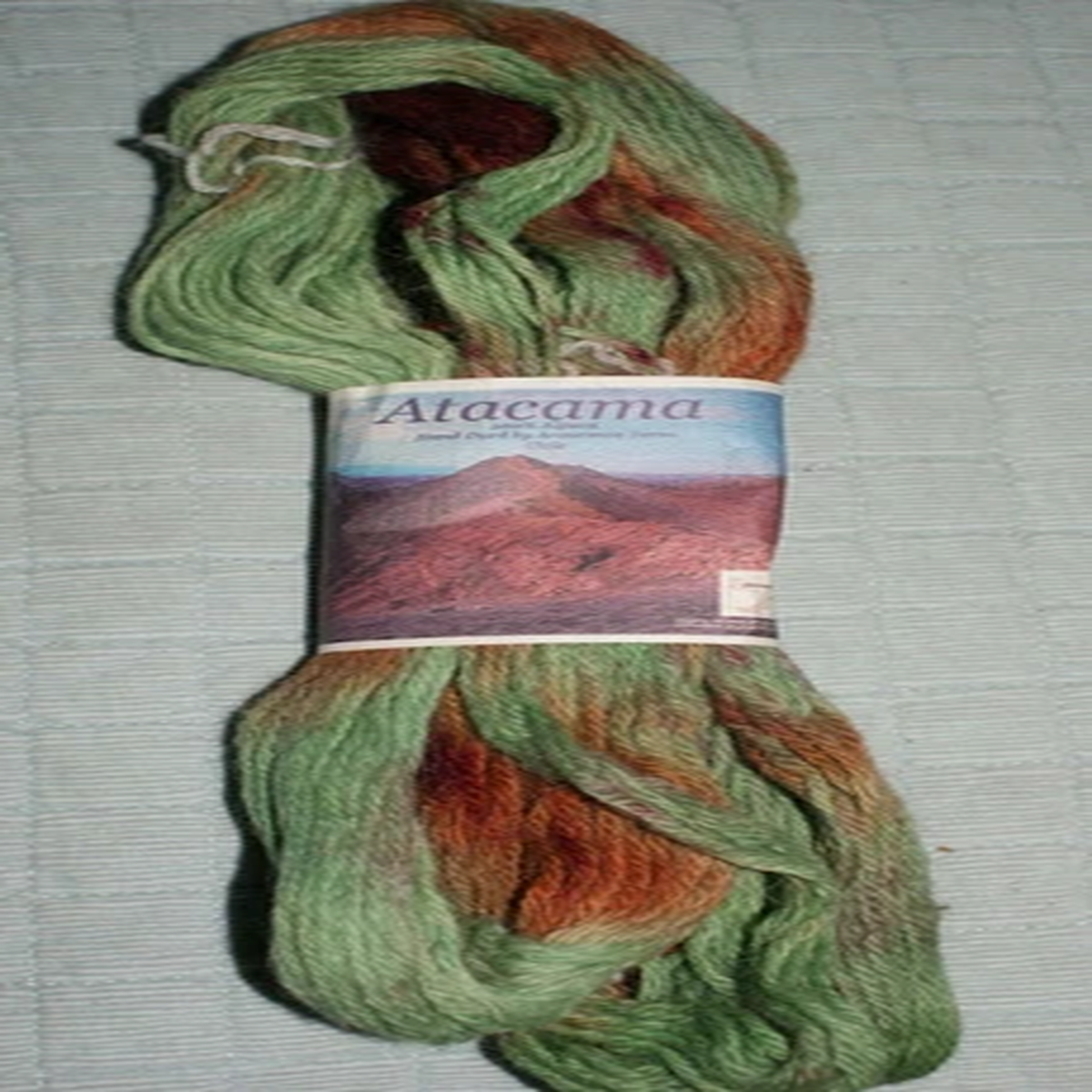 Araucania Atacama Knitting Fever 51 0 Greens 100% Alpaca Yarn Hand Dyed New