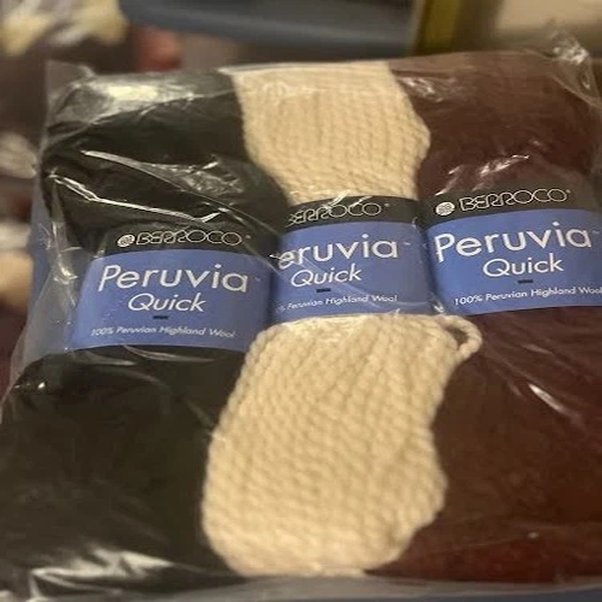 Berroco Peruvia Quick yarn It is a 100% Peruvian Highland Wool 7 hanks