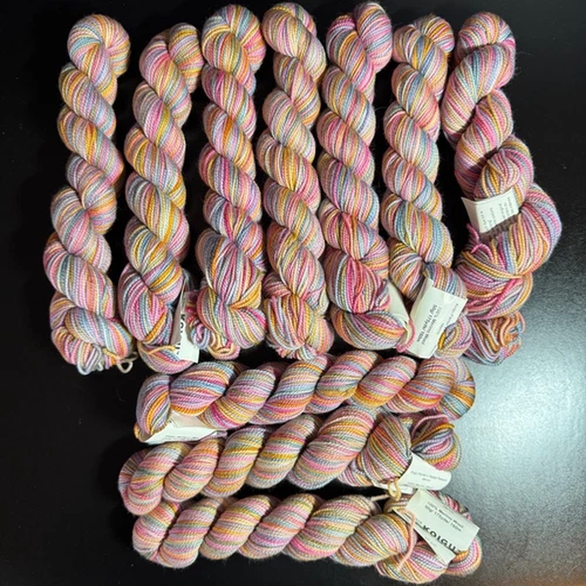 KOIGU KPPPM Fingering Yarn 100% Merino - 10 Skeins 175 Yards Soft Candy Pastels
