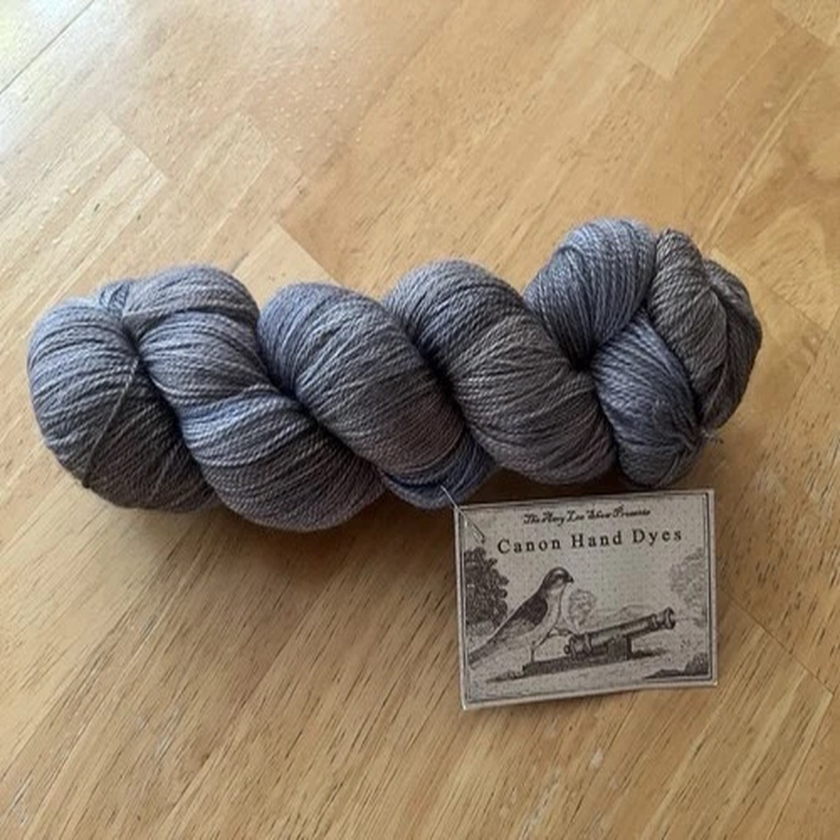 One Skein of Canon Hand Dyes Anais Silk Lace, Lady Russell Colorway