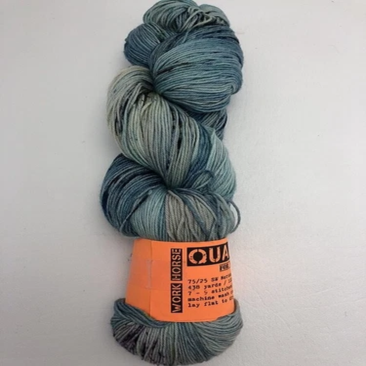 Quaere Fibre Work Horse Sock Hand Dyed Verigated Yarn Fingering **RETIRED RARE**