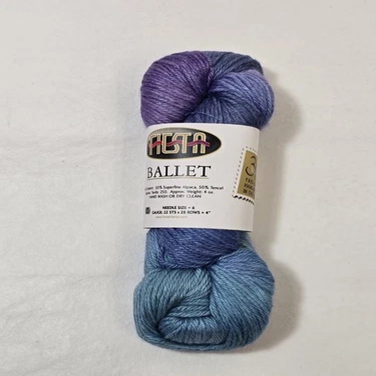 Alaska Fiesta Yarn Ballet #3 Alpaca/Tencel 250yds 4oz Discontinued