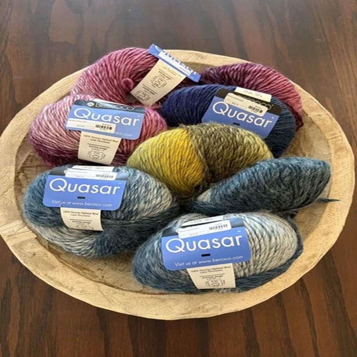 Berroco Quasar Worsted Yarn Lot Multicolor 100% Wool 8212 8217