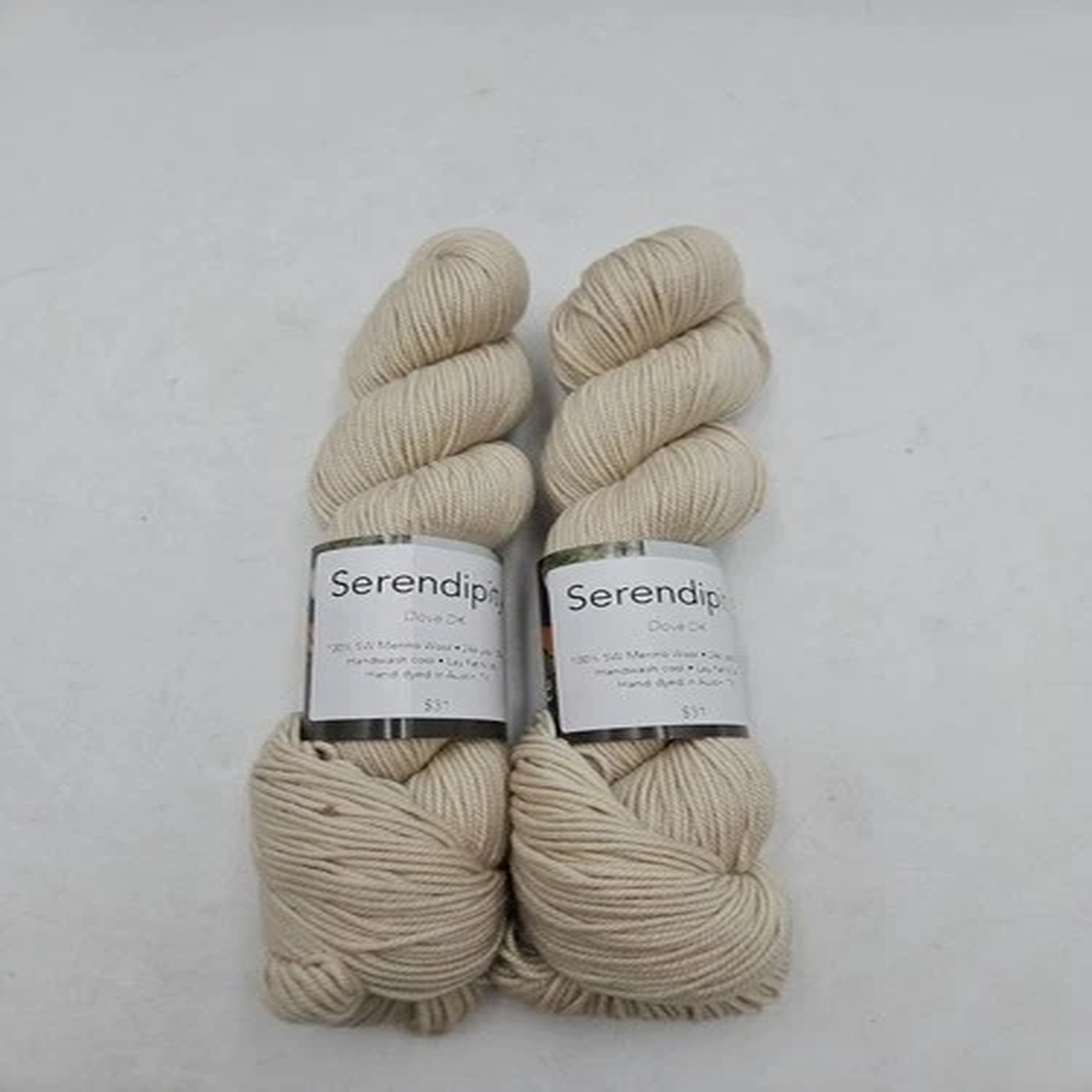 Lot Of 2 Treehouse Knits Serendipty Dove DK. 246 Yards Per Skein