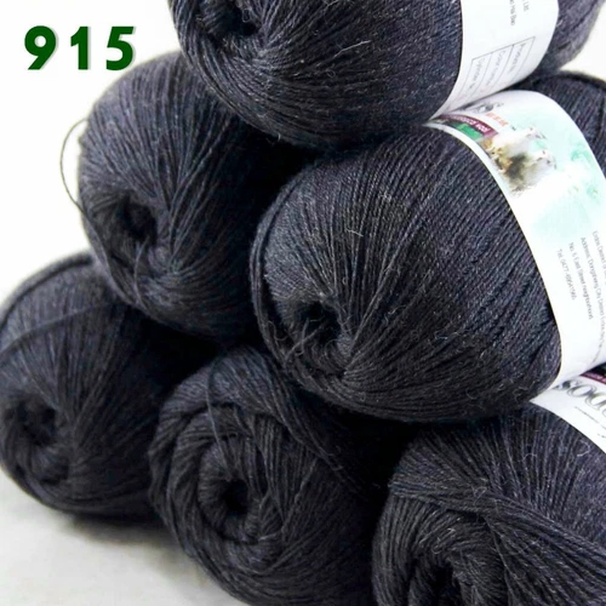 Sale 6 Ballsx50gr LACE Acrylic Wool Cashmere Rugs Hand Crocheted Yarn 15