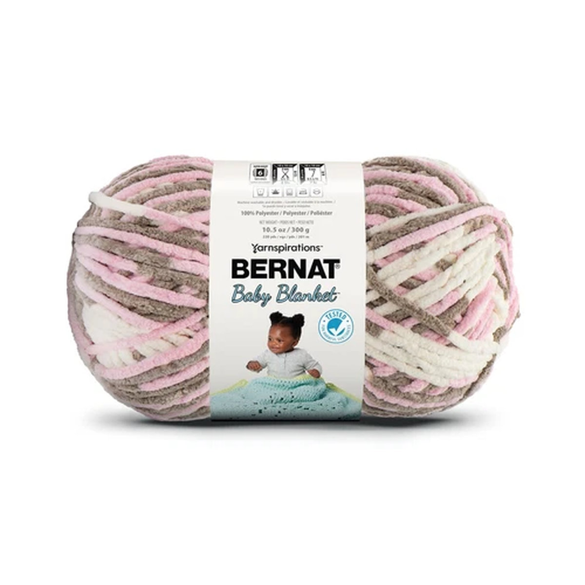 Bernat Little Petunias Yarn 100 Polyester Super Bulky 300g Perfect for Baby