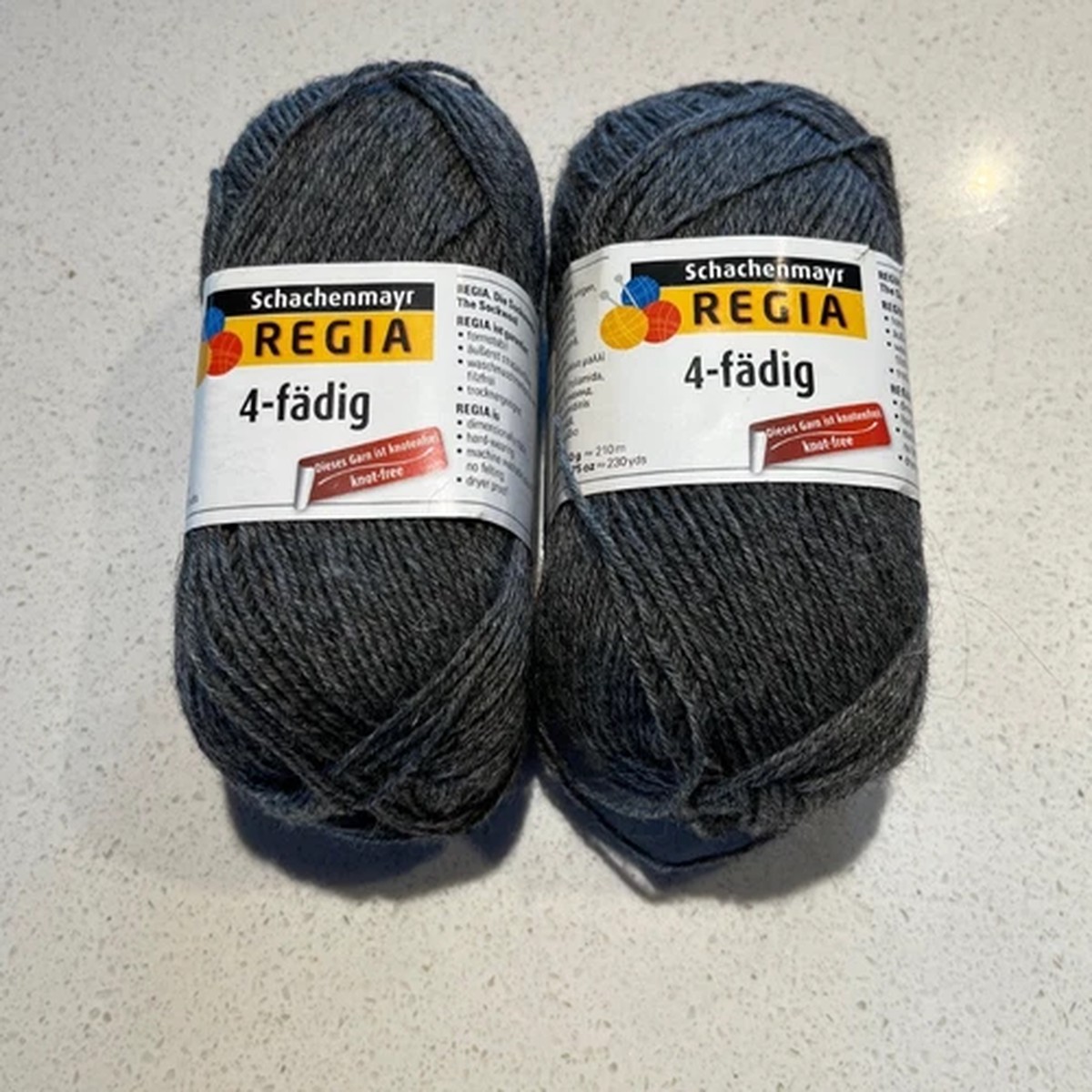 Schachenmayr Regia Yarn-Classic 4-ply Sock 75% Wool / 25% Polyamide-Dark Grey