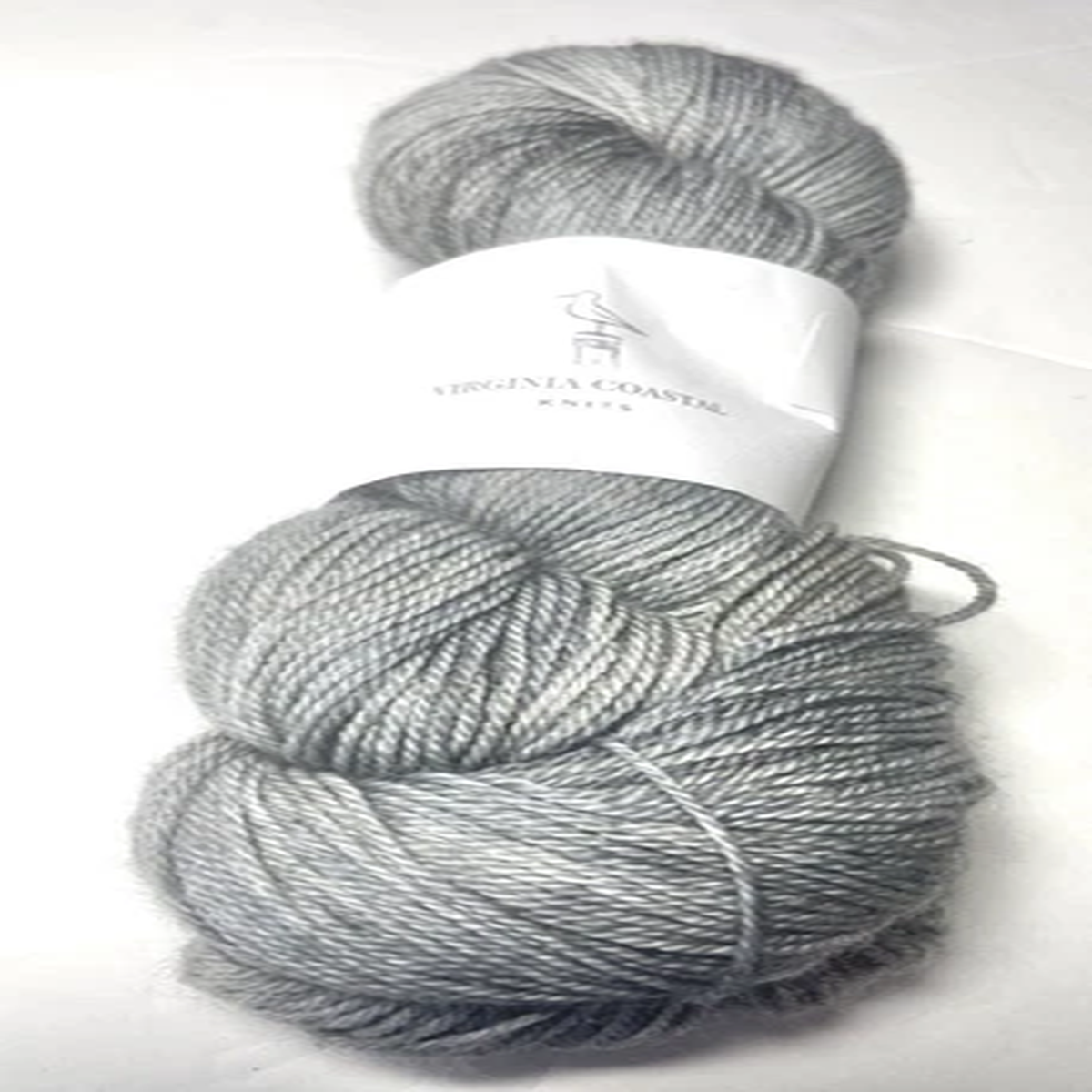VIRGINIA COASTAL KNITS FINGERING YARN. 1 pk STEEL. I combine ship.See det