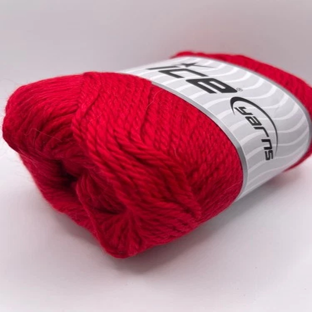 Red Norsk Yarn 51534 Ice Yarns Soft Alpaca Wool Nylon Blend DK 100g 240y