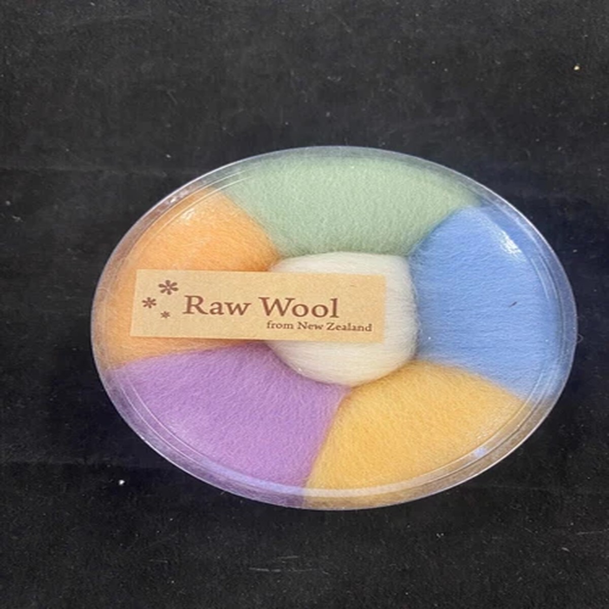 Raw Wool - From New Zealand - Pastel Series