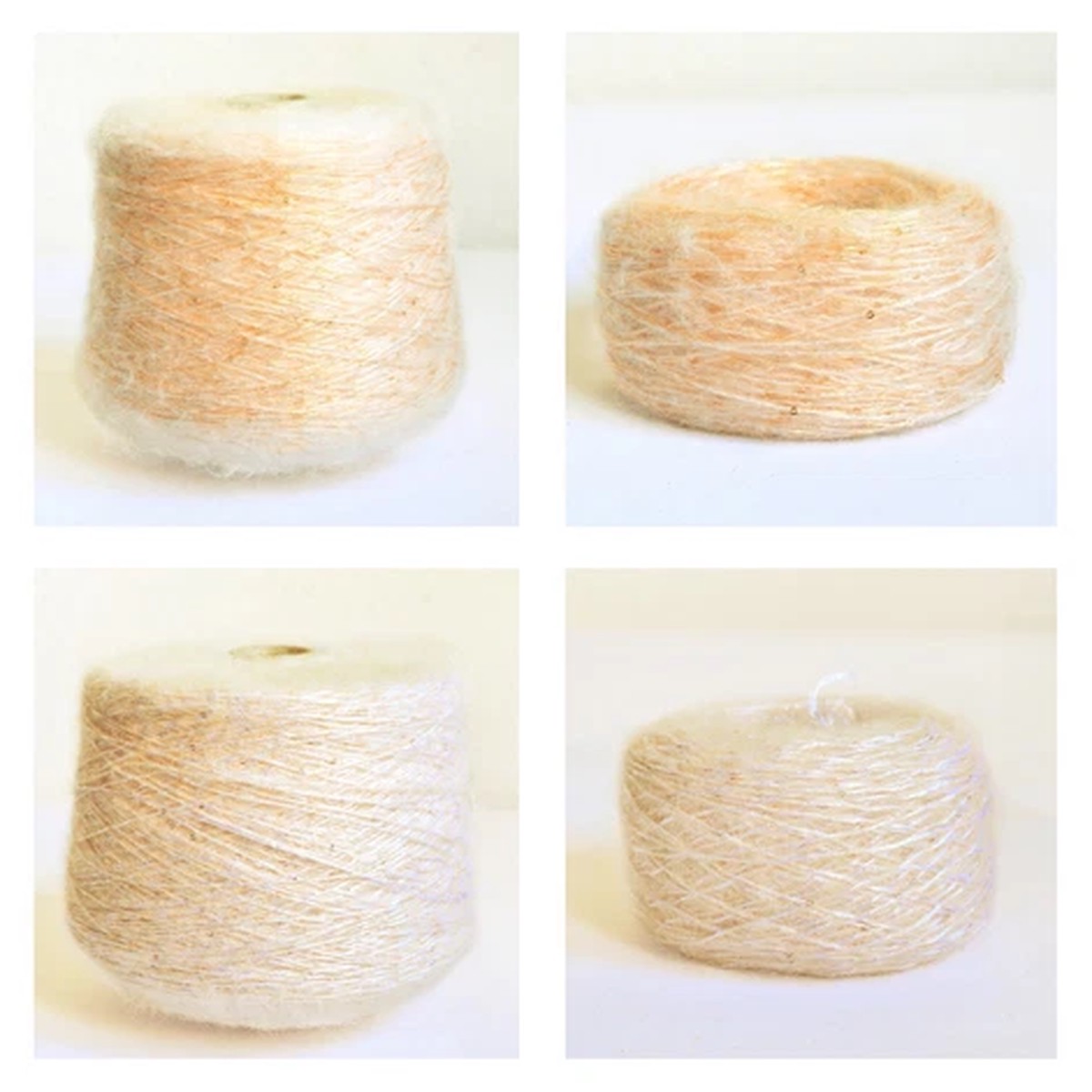 Sparkly Italian Sequin Mohair Yarns, 10.6 oz / 300 grams Balls or Cone