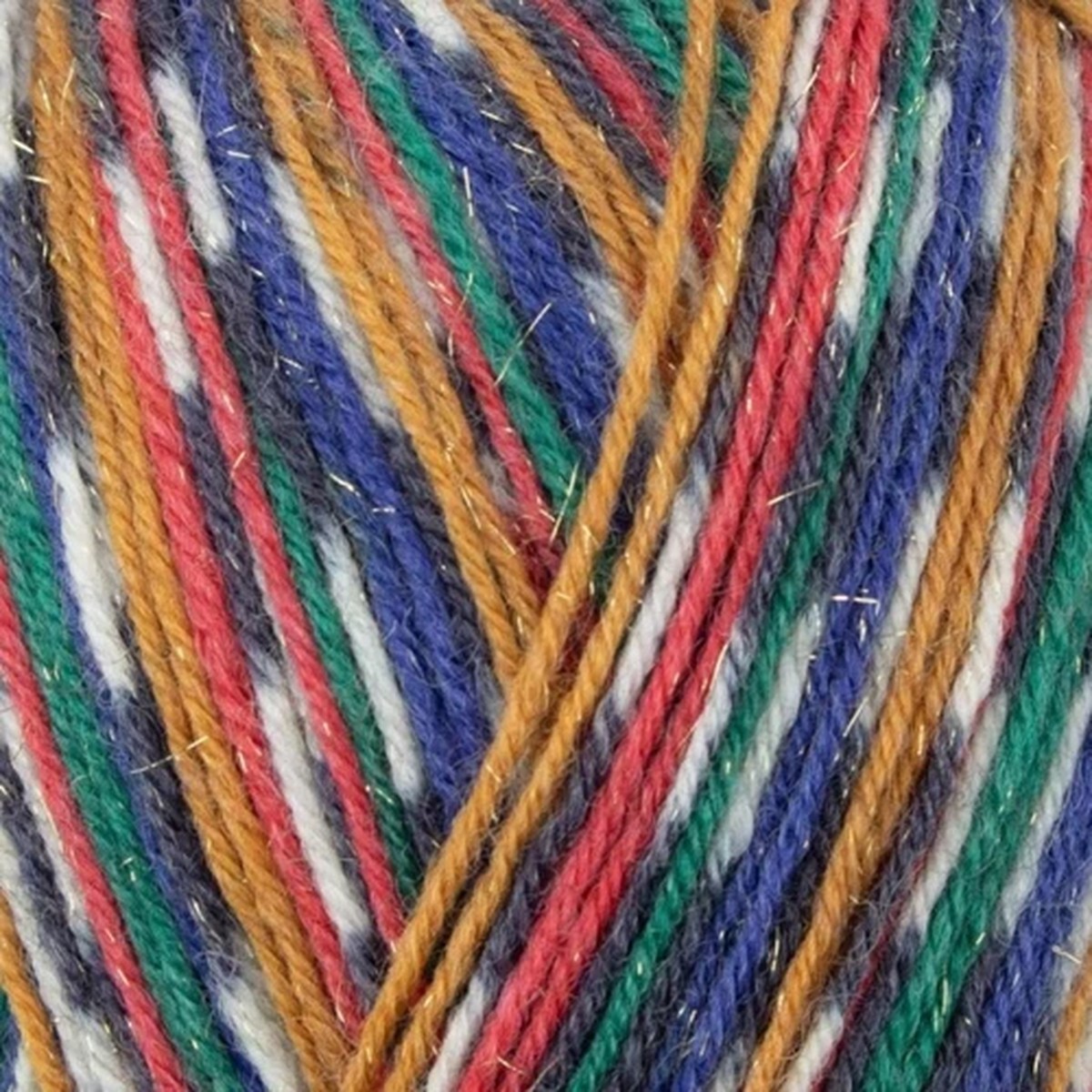 West Yorkshire Spinners ::Signature 4 Ply #1155:: sock yarn Nutcracker Sparkle