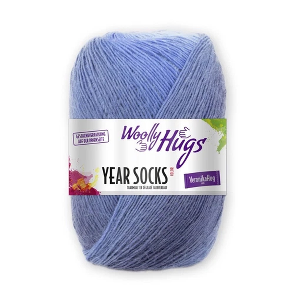 Year Socks - Woolly Hugs by PRO LANA - JULI (07) - 100 g / approx. 400 m Wool