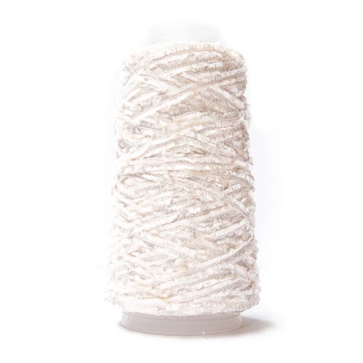 200G CONE 1.8NM 100% NYLON FEATHER YARN CHAMPAGNE BEIGE COLOUR FD488