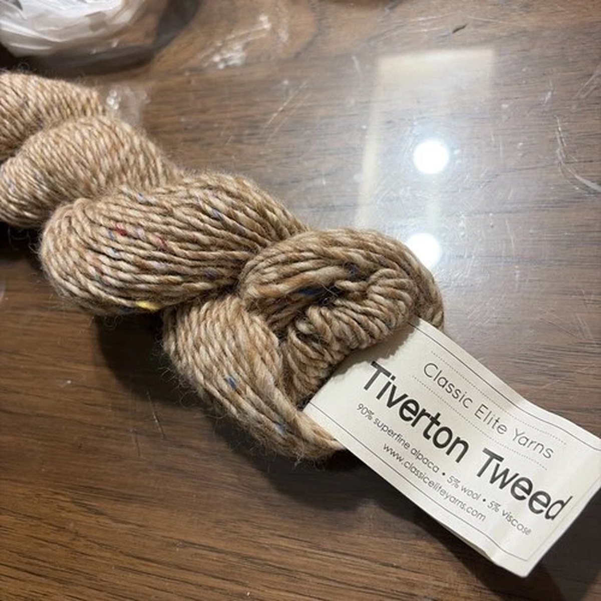 Tiverton Tweed Alpaca Yarn One Bundle