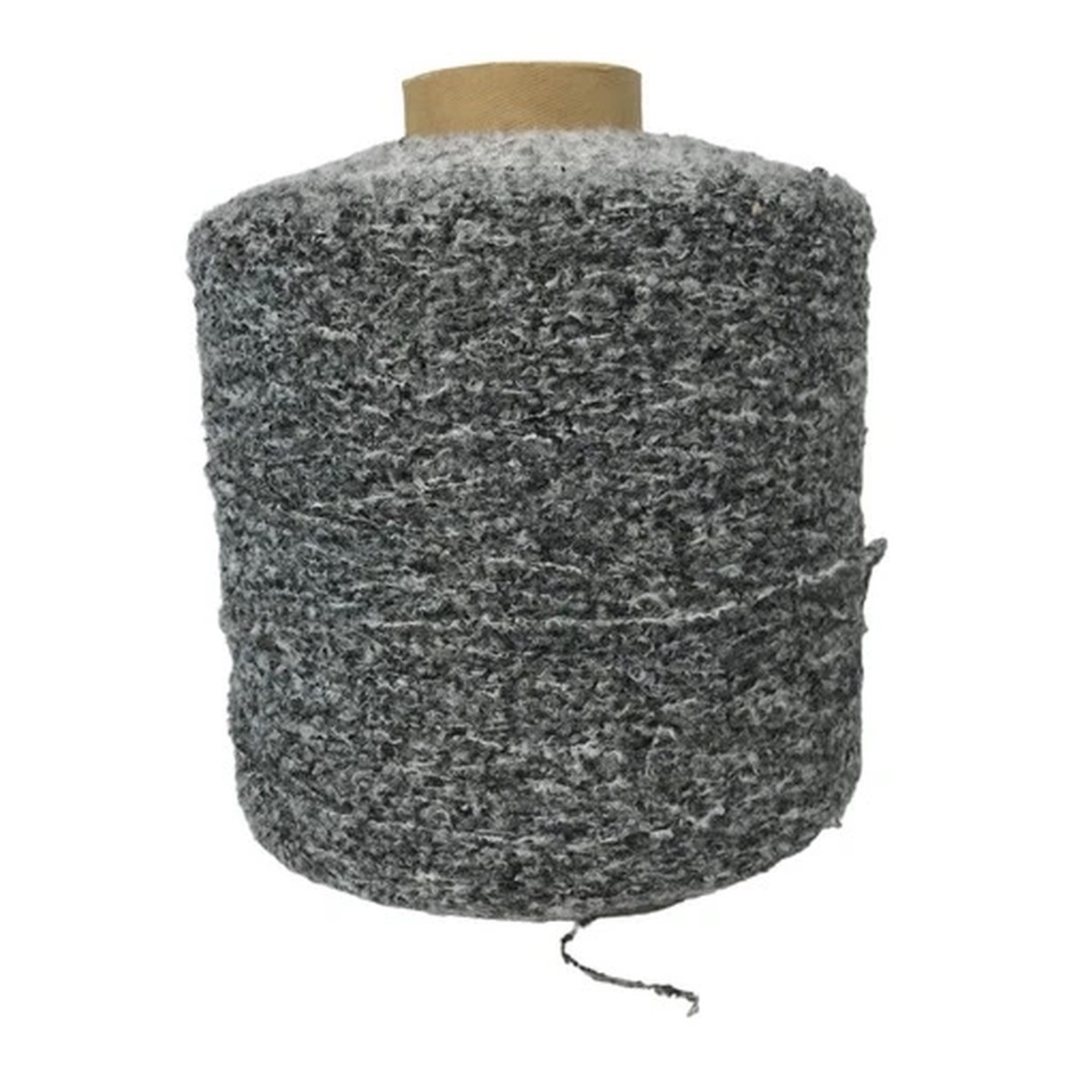 Gray Wool Spool Knitting & Weaving Crafts Yarn Cone 3.14 Lbs
