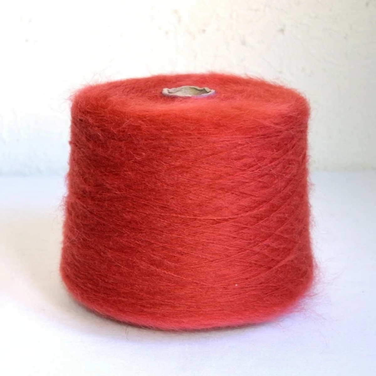 Italian mohair yarns, 2.14 lb / 970 grams cone
