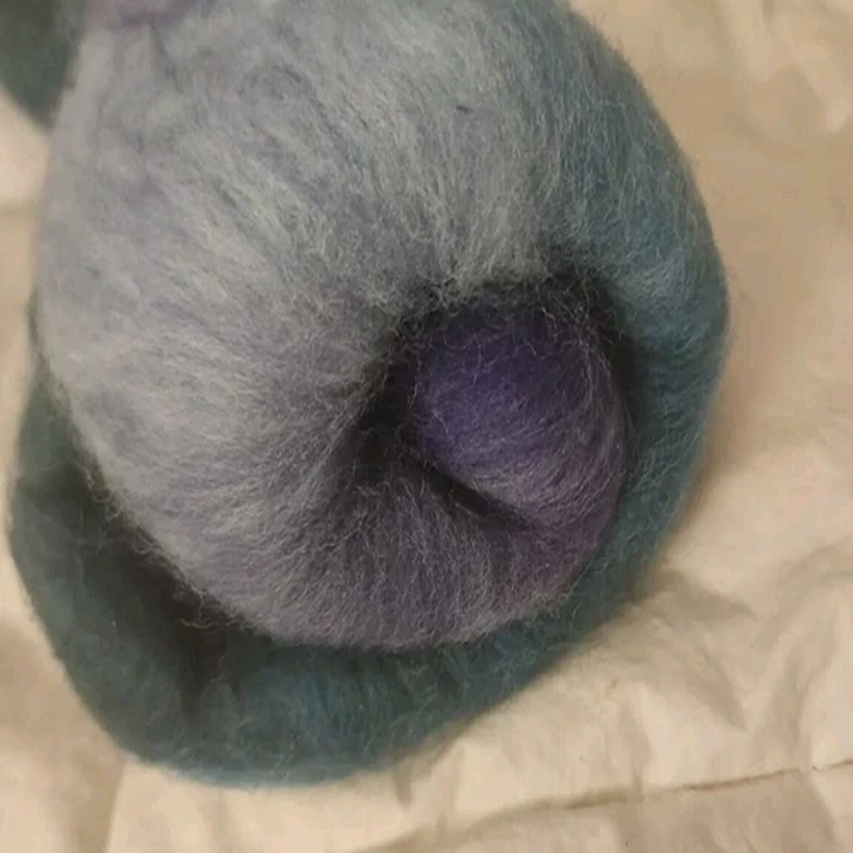 Spinning Batt 1.9 Oz ROYAL, 100% MERINO