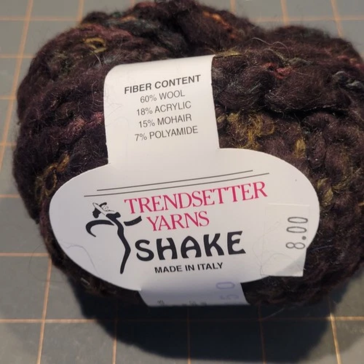 TRENDSETTER SHAKE WOOL BLEND YARN #154 ITALY VINTAGE COMBINE SHIP