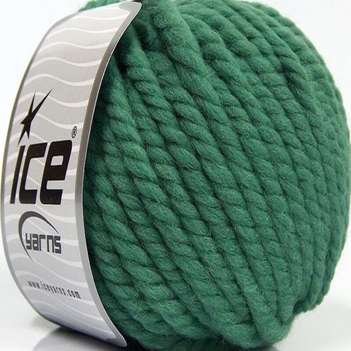 Green Merino XL Yarn 77067 Ice 100% Merino Wool Yarn Super Bulky 100gr 32yds