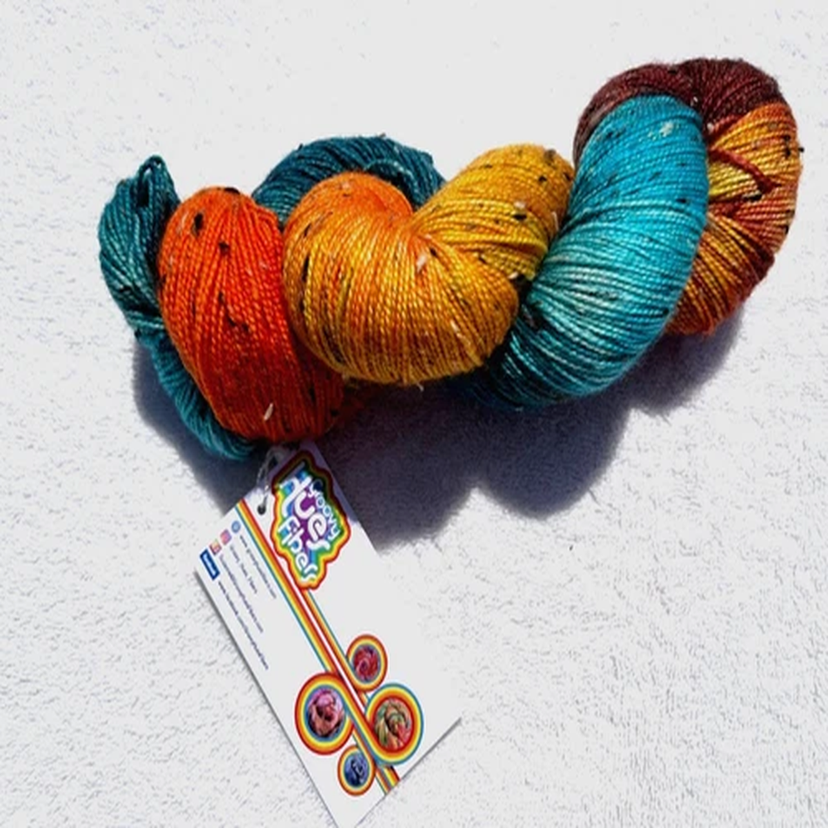 Groovy Hues Fibers Tweedy 'n Groovin' Sock yarn - 30% Off!