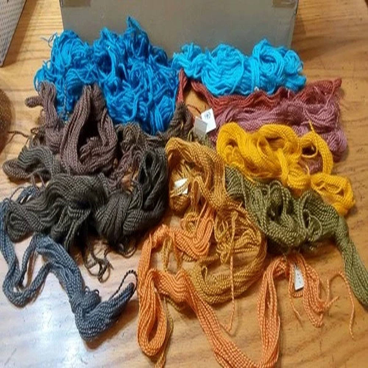 Nordisk Diamantgarn Wool Yarn Lot Scandinavian Eulan Treated Bundles Needlework