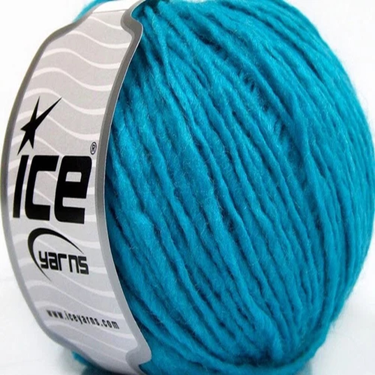 Turquoise Blue Wool Cord #59814 Ice Wool Acrylic Yarn 50 Gram 109 Yards