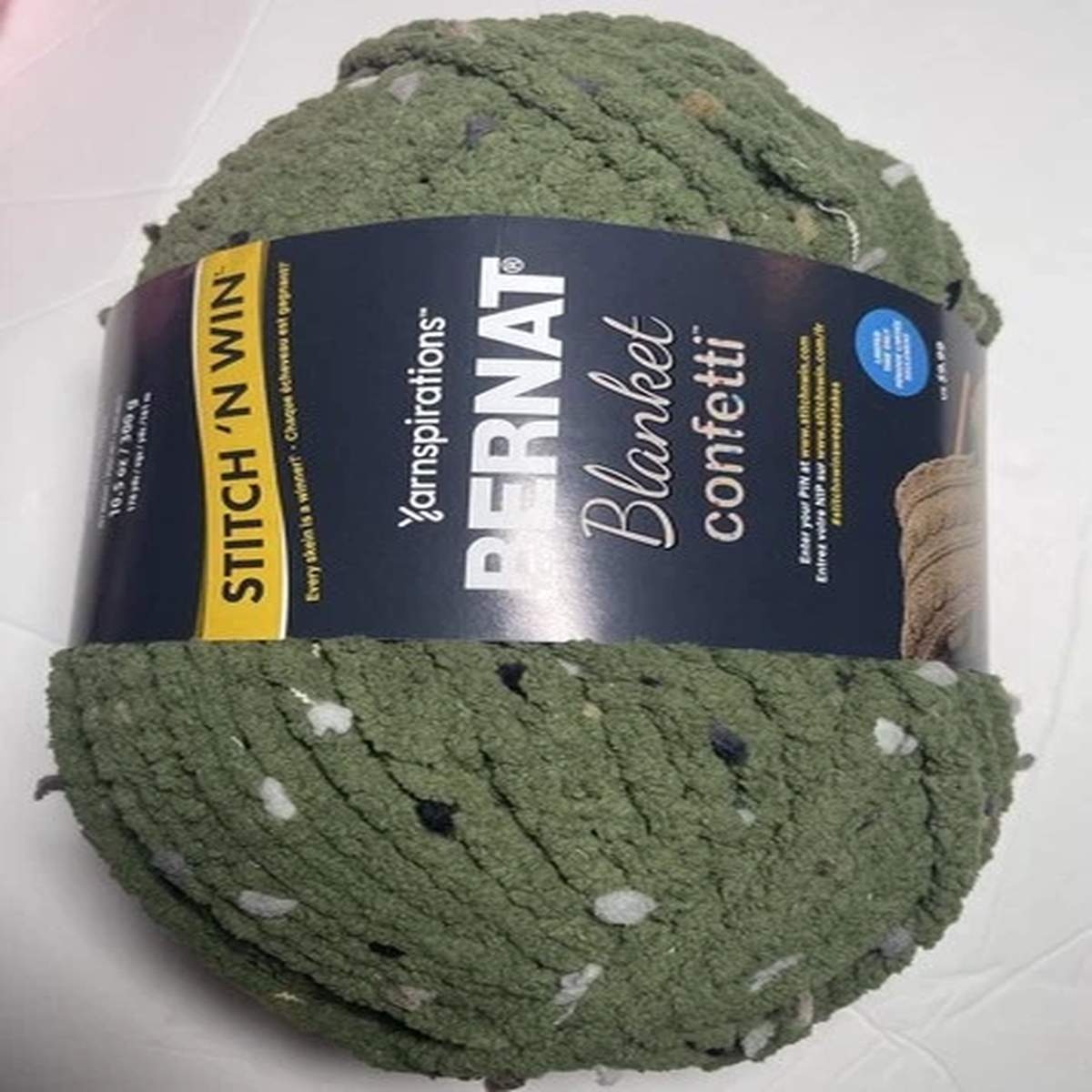 BERNAT BLANKET CONFETTI Yarn. 1 Ball . CAMO. I Combine Shipping. See Detail