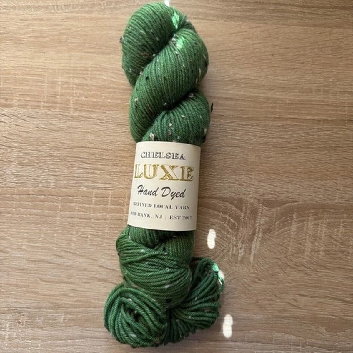 Chelsea Luxe Hand Dyed 85% SW Merino 15% Donegal Nep Rustic Dk Monslere