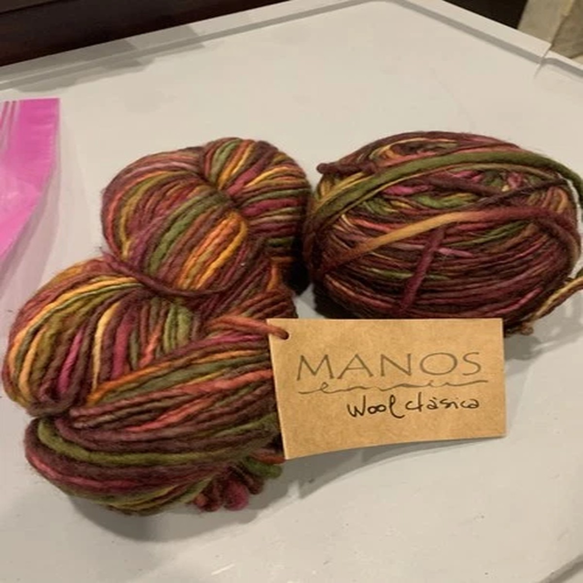 Lot of 2 NEW Manos del Uruguay Wool Clasica (Color #109) 100% Wool Yarn 276 Yard