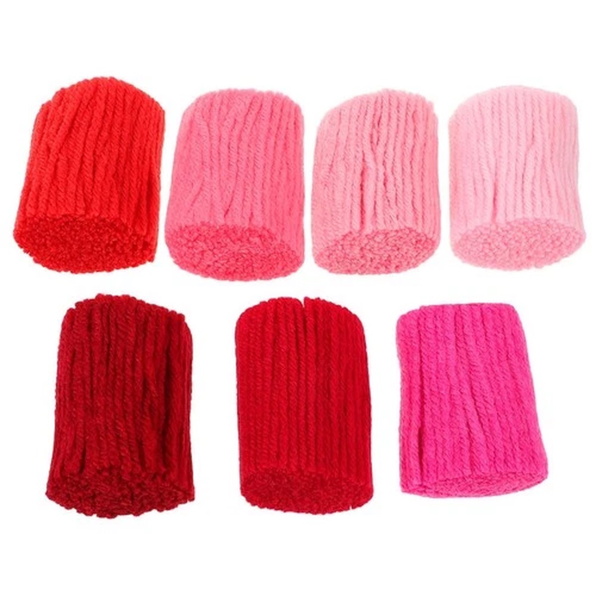 7Pcs Woolen Latch Hook Yarn for Rug Making DIY Home Craft Decor