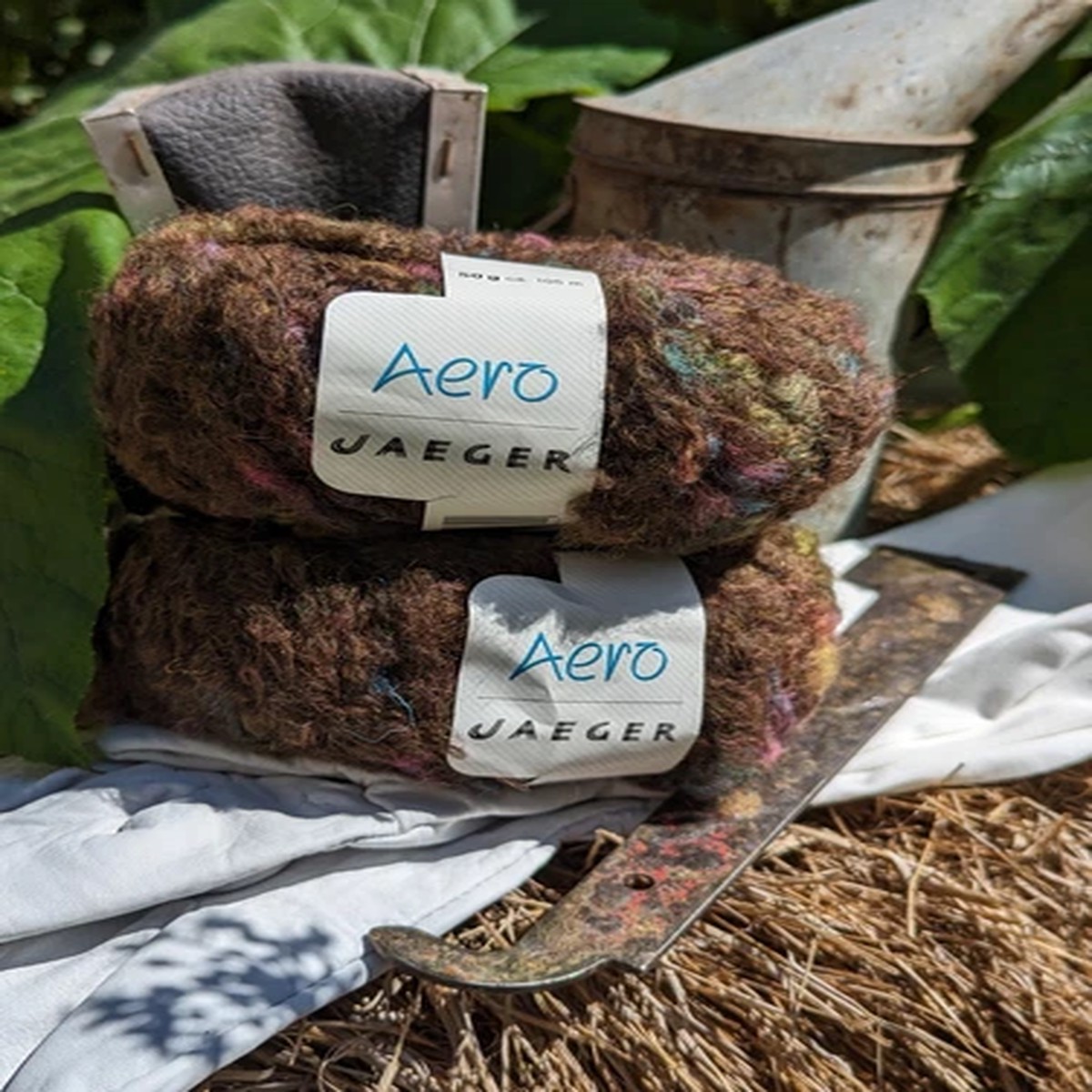 Aero Jaeger Unique and Luxurious Woolly Blend, Discontinued Yarn, Made in Italy