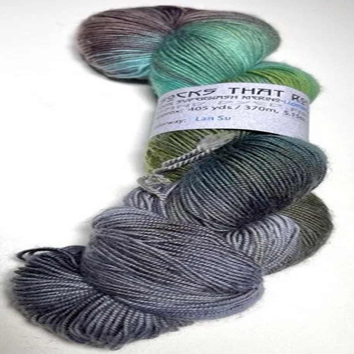 BLUE MOON FIBER ARTS - SOCKS THAT ROCK. LIGHT WEIGHT. 1skein. LAN SU