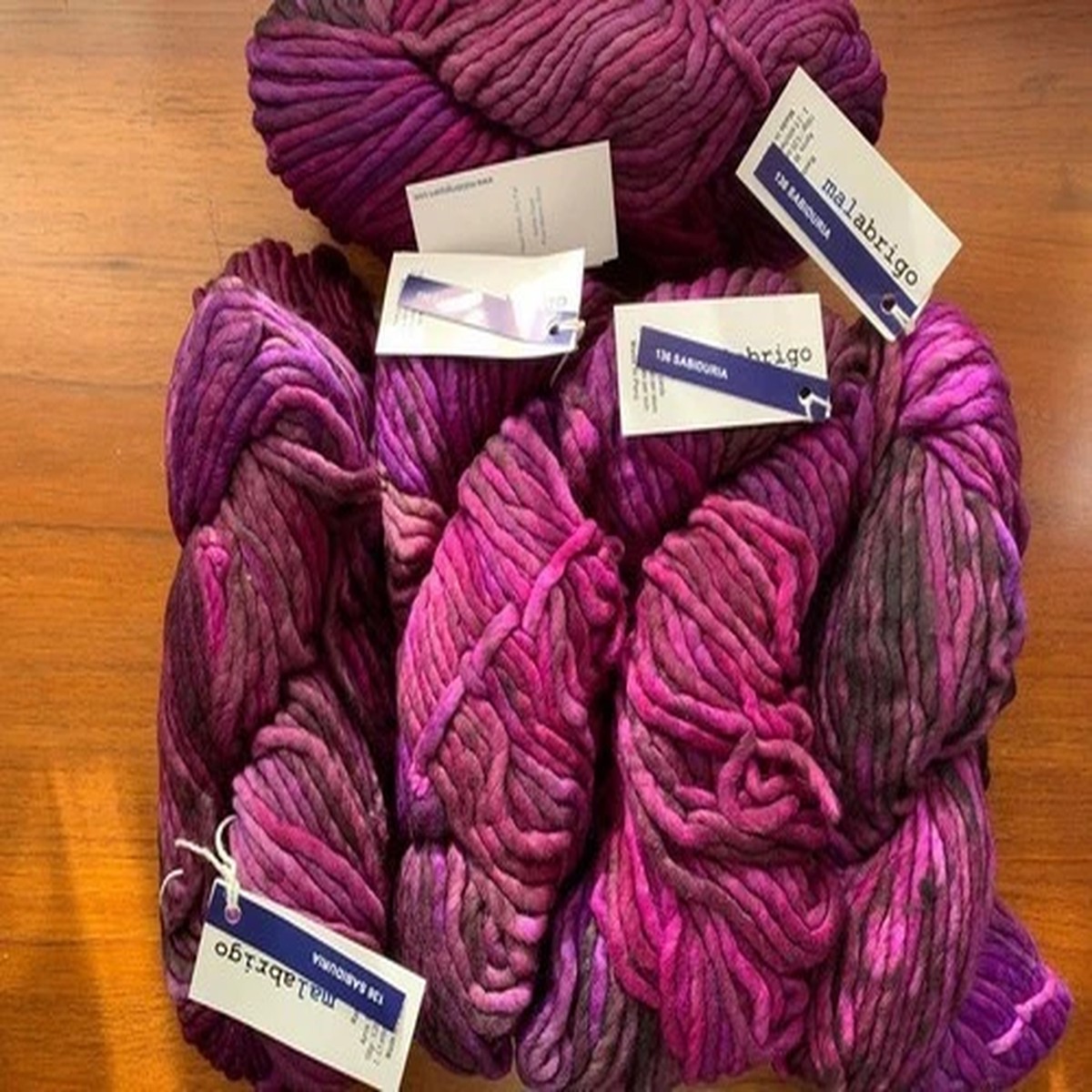 SABIDURIA 136 150gr Skein 90yd Malabrigo RASTA x-Soft MERINO WOOL S-Bulky YARN